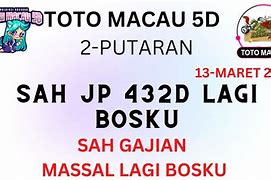 Prediksi Macau Hari Ini 5D